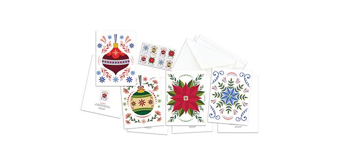 Holiday Notecards available in The Postal Store.